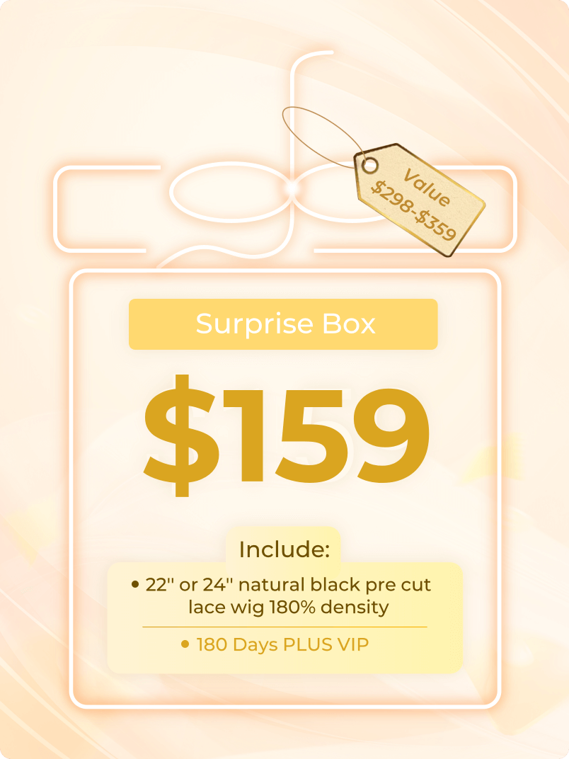 Surprise Box $159 (Value $298-$359) & 180 Days PLUS VIP