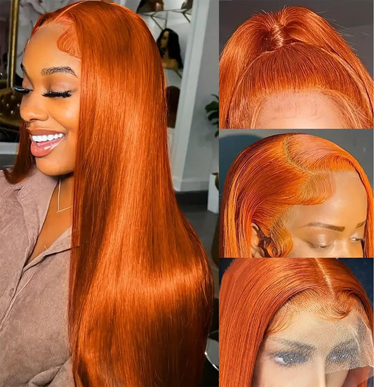 Straight Ginger Full HD Lace Wig
