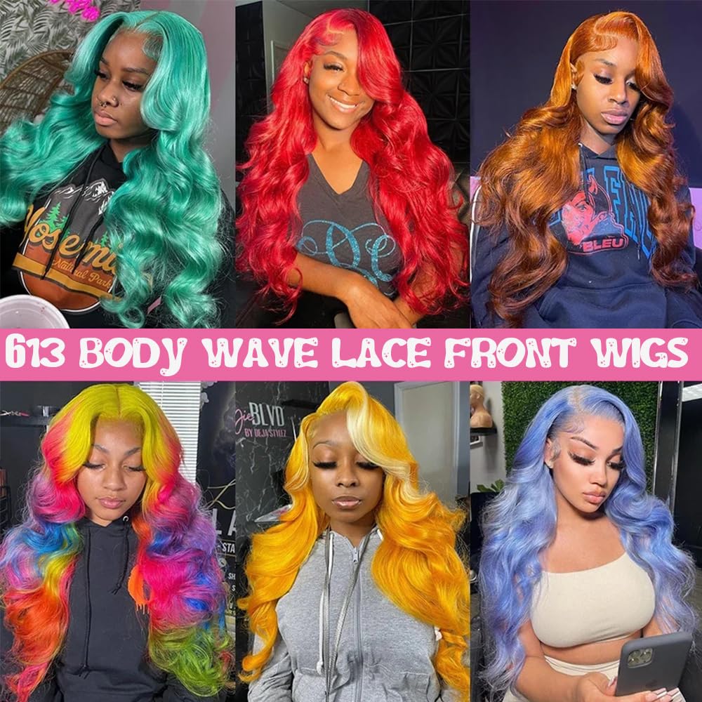 Body Wave #613 / Blonde 13x4 Lace Front Wig