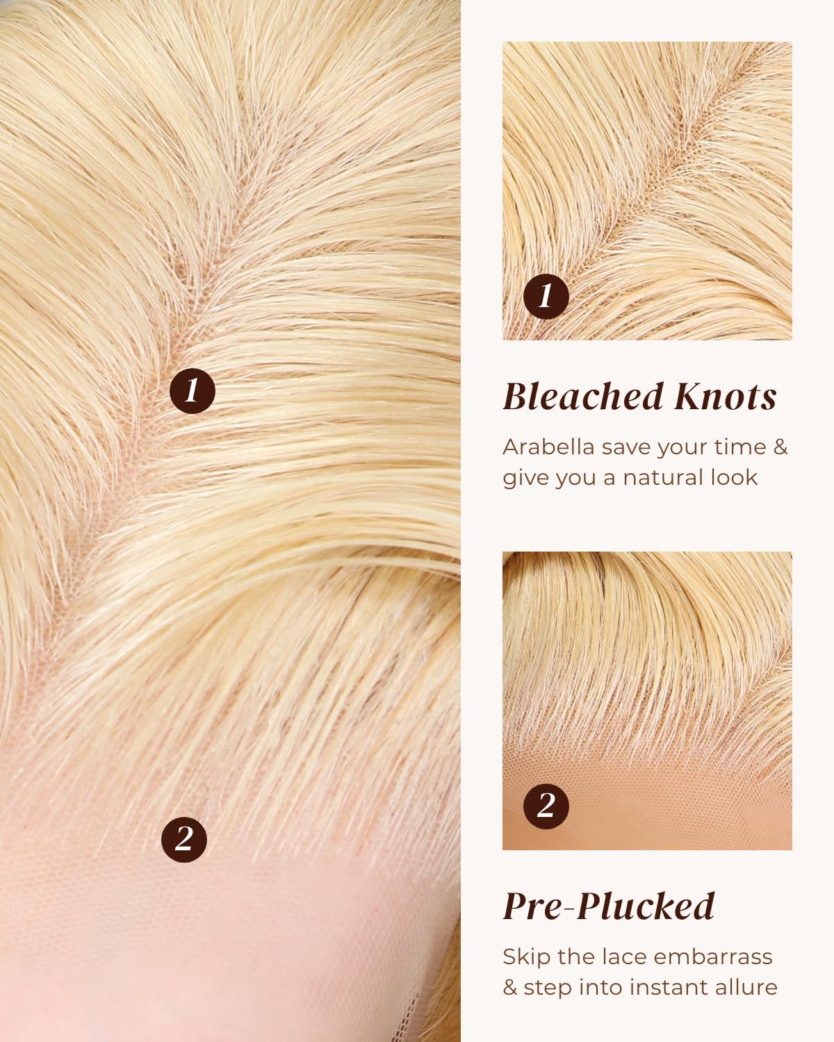 Body Wave #613 / Blonde 360 Lace Front Wig