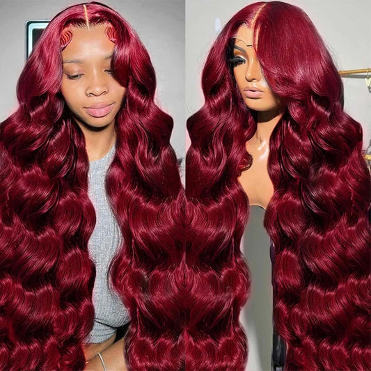 Body Wave #99J / Burgundy Full HD Lace Wig