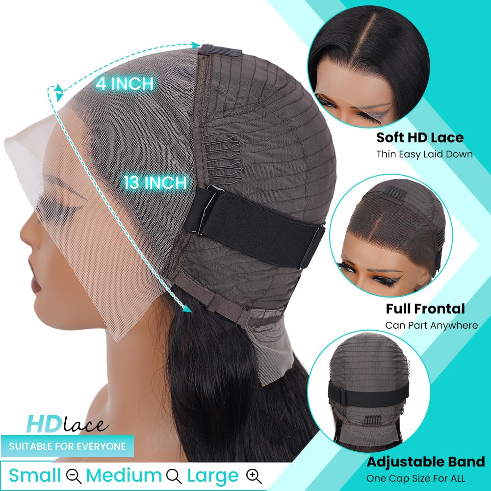 Body Wave 13x4 Lace Front Wig