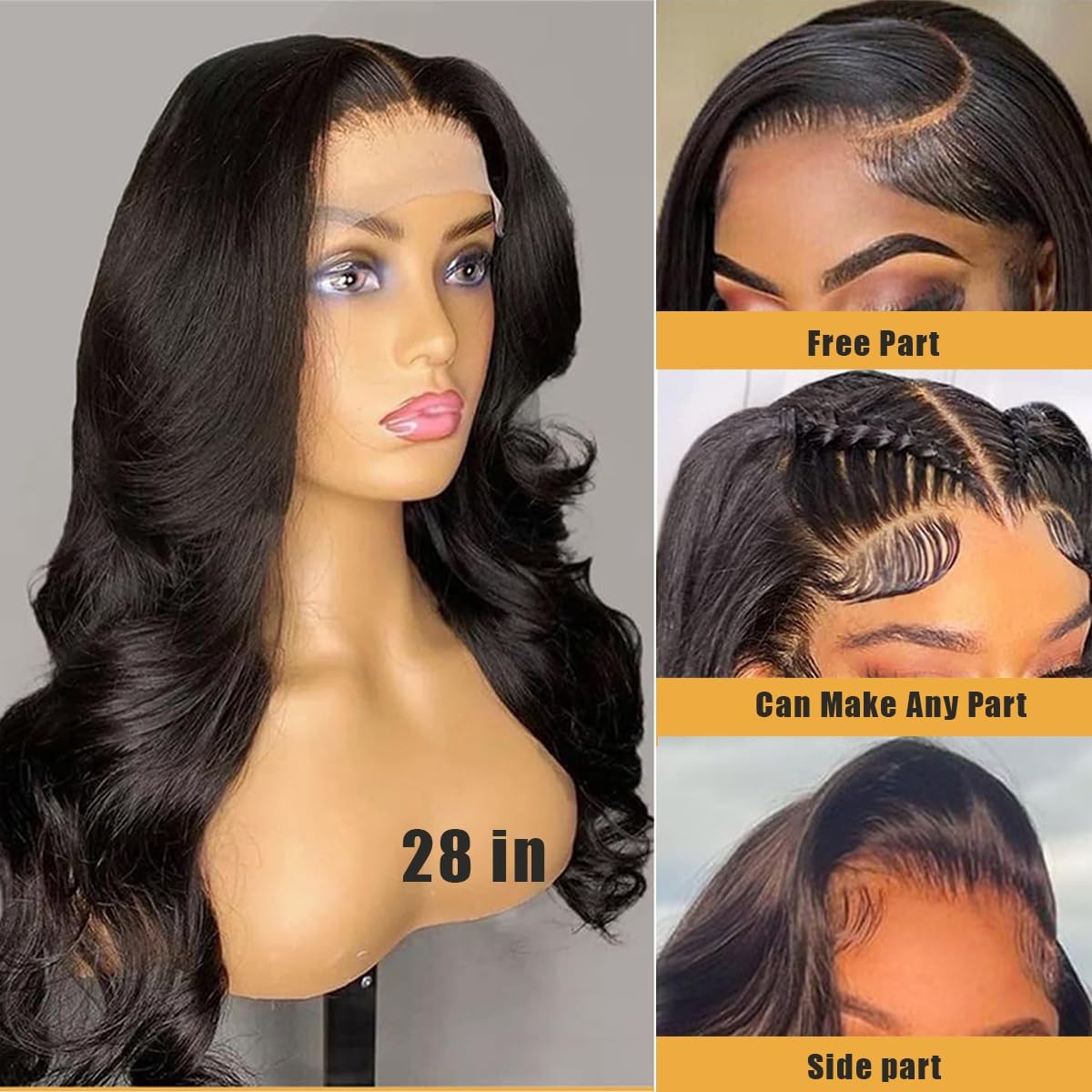 Body Wave 13x4 HD Lace Wig