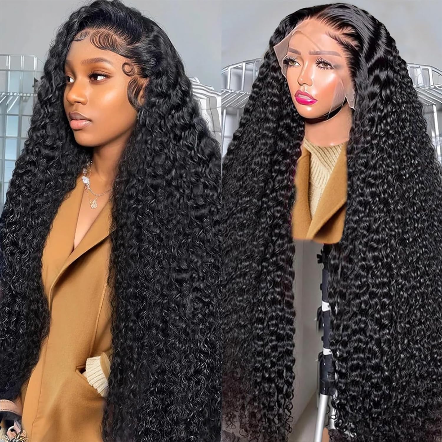 Curly Full Lace Front Wig