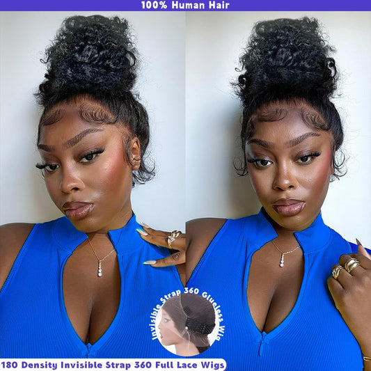 Curly 360 Lace Front Wig