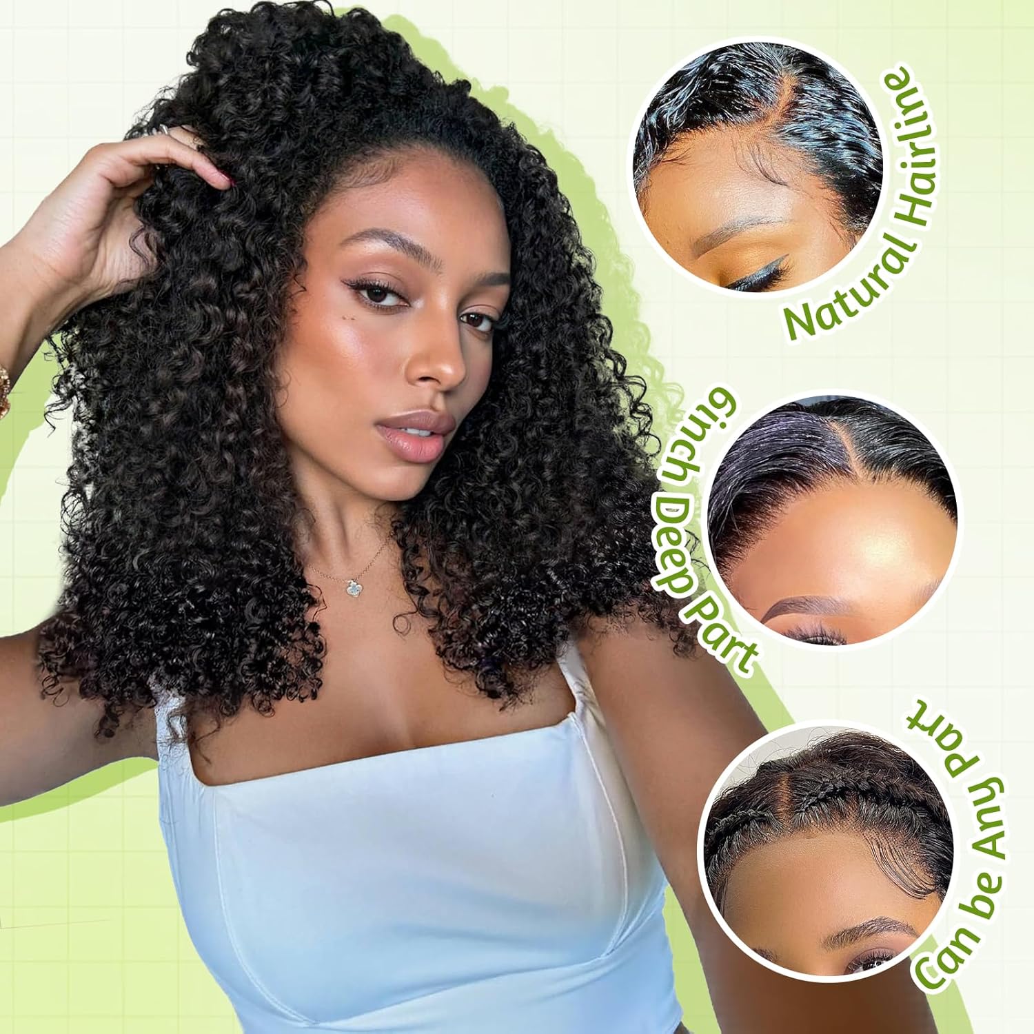 Curly Full HD Lace Wig