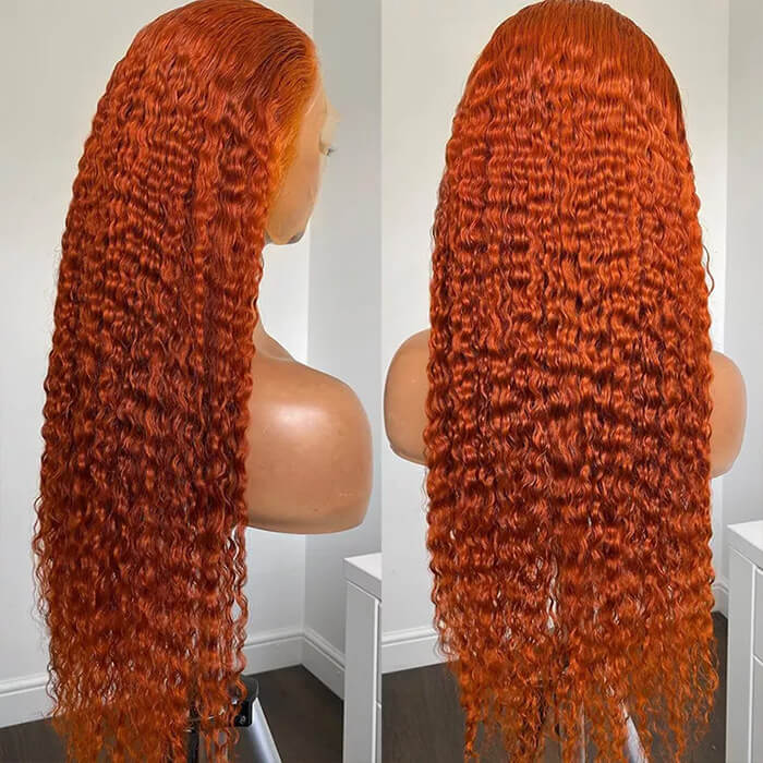 Curly Ginger 13x6 HD Lace Wig