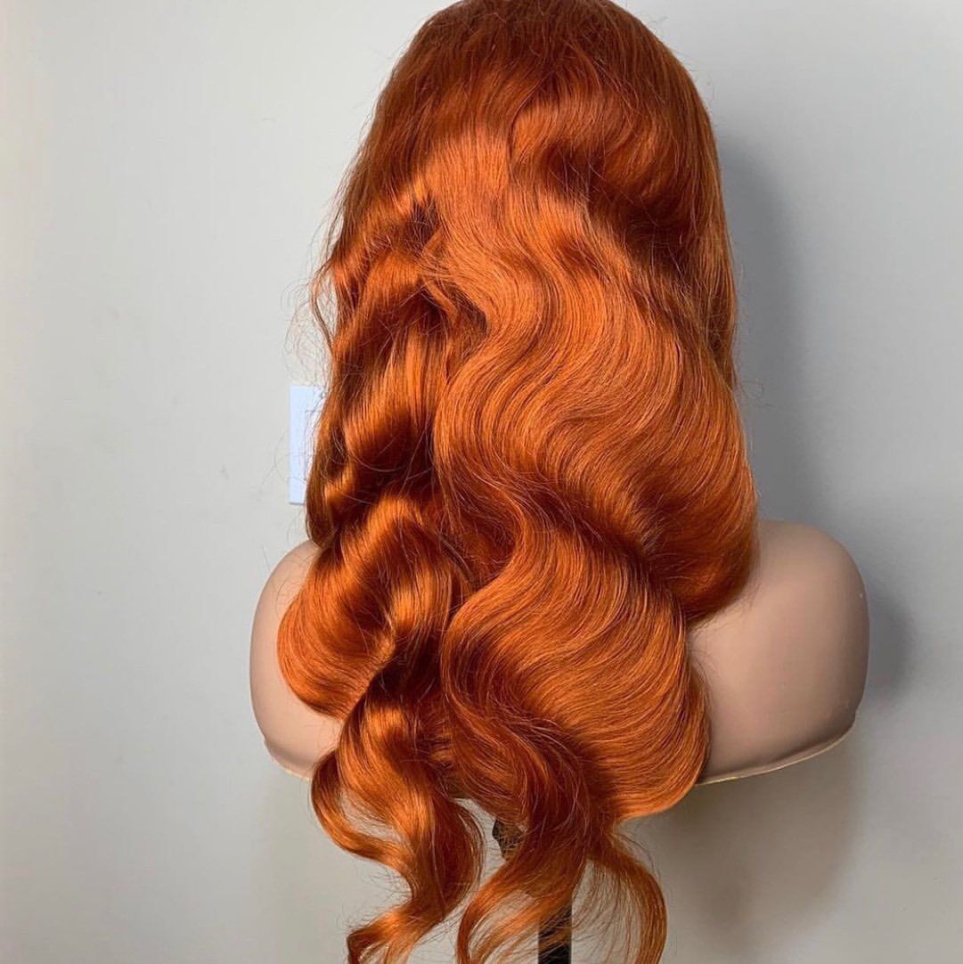 Body Wave Ginger Full Lace Front Wig
