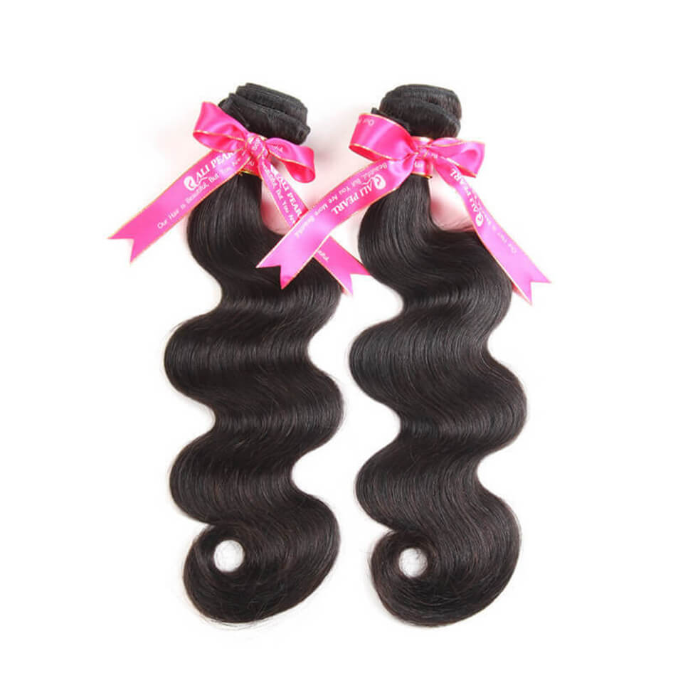 Alipearl Hot Selling Body Wave 2 pcs/packet Peruvian Hair