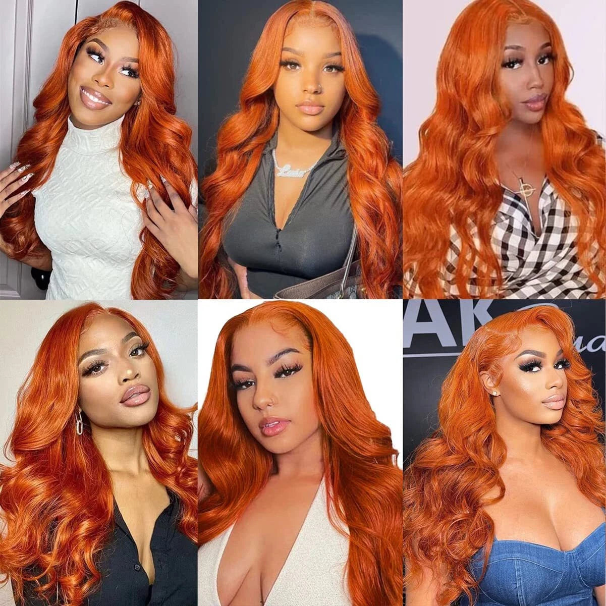 Body Wave Ginger Full HD Lace Wig