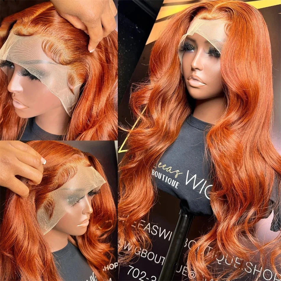 Body Wave Ginger 13x6 Lace Front Wig