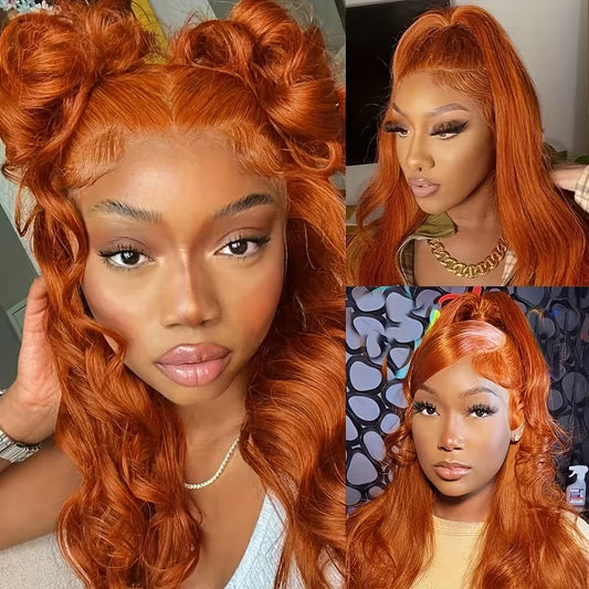 Body Wave Ginger 13x4 Lace Front Wig