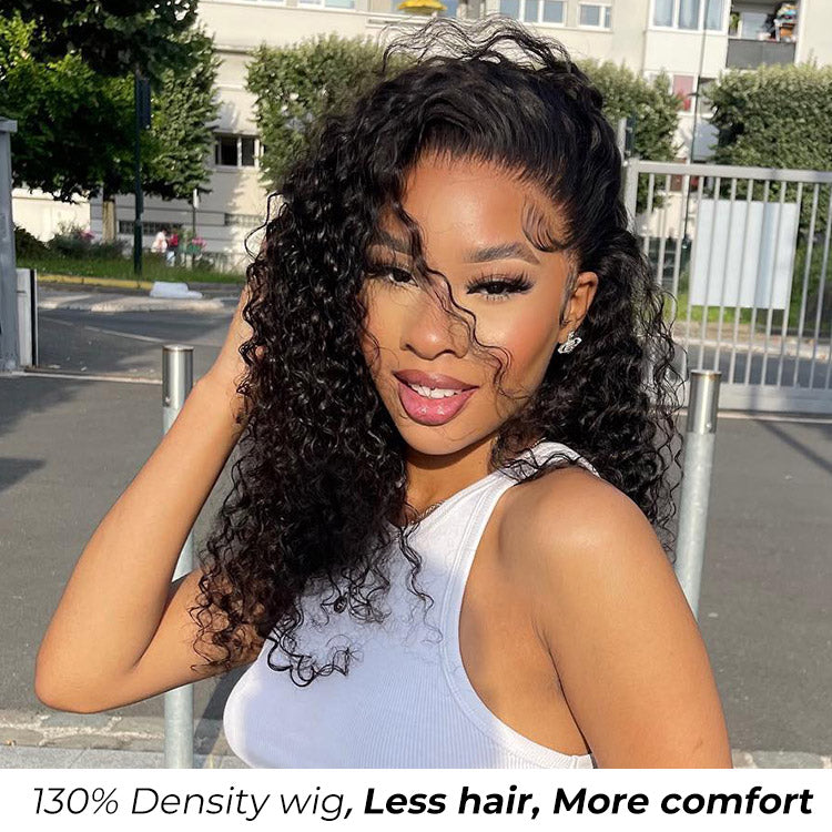 Flash Sales -Summer Wig- 130% Density Alipearl Ready To Go Wig Deep Wave 4x7 Lace Wigs