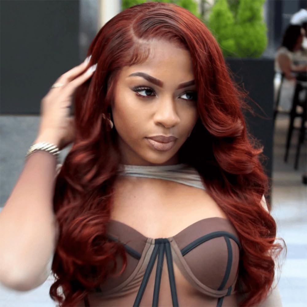 Body Wave #99J / Burgundy 360 HD Lace Wig