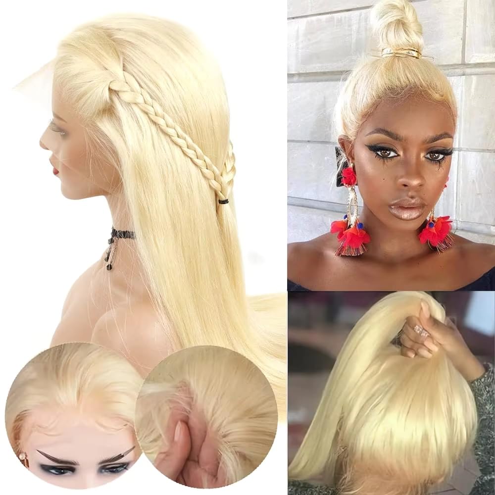 Straight #613 / Blonde 13x4 Lace Front Wig