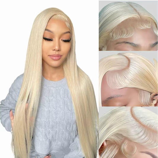 Straight #613 / Blonde 360 Lace Front Wig