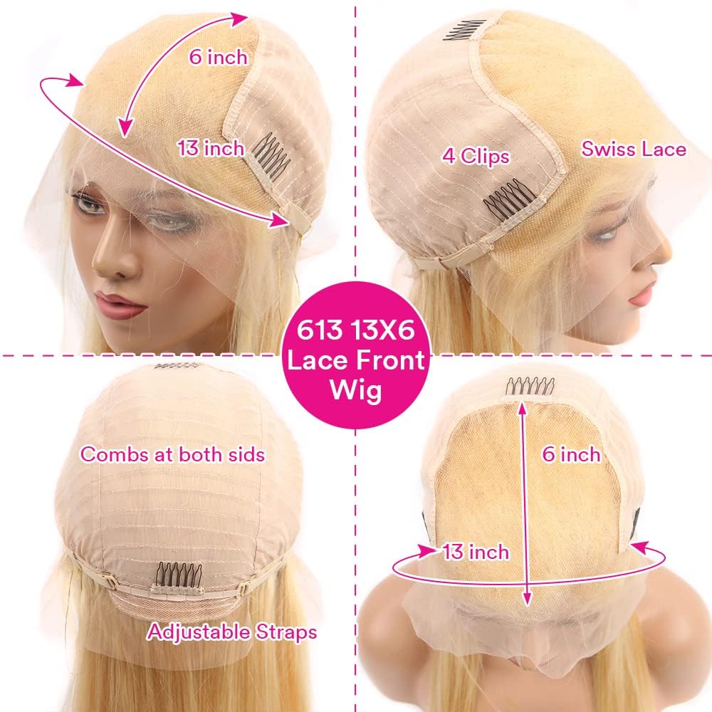 Curly #613 / Blonde 13x6 HD Lace Wig