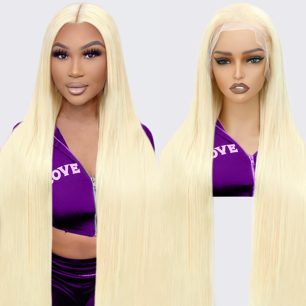 Straight #613 / Blonde Full HD Lace Wig