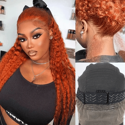 Curly Ginger 13x6 HD Lace Wig