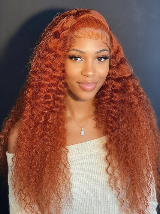 Curly Ginger Full HD Lace Wig
