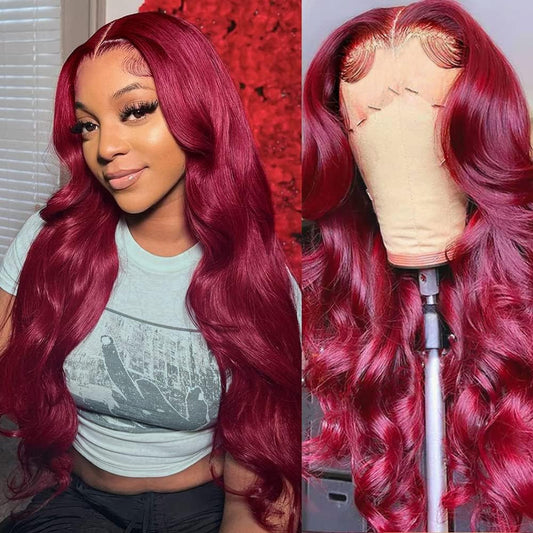 Body Wave #99J / Burgundy 13x4 HD Lace Wig