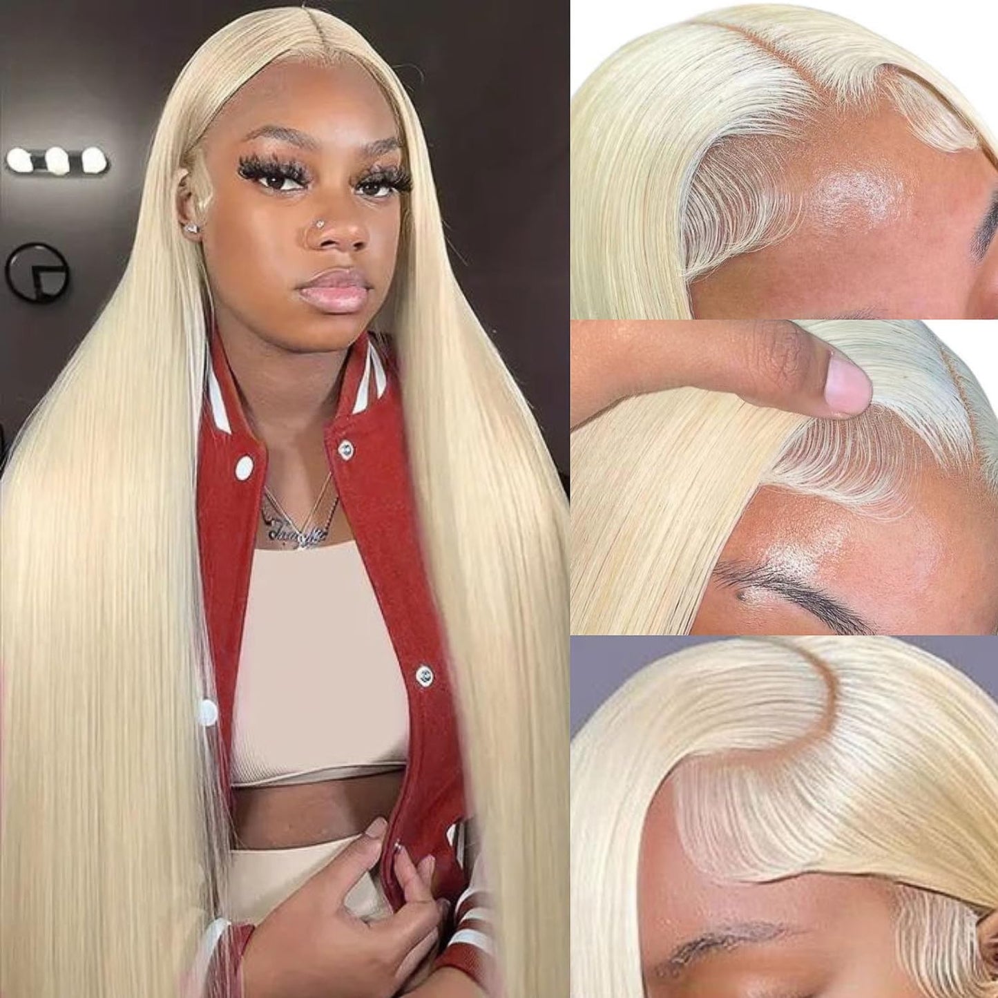 Straight #613 / Blonde 13x4 HD Lace Wig
