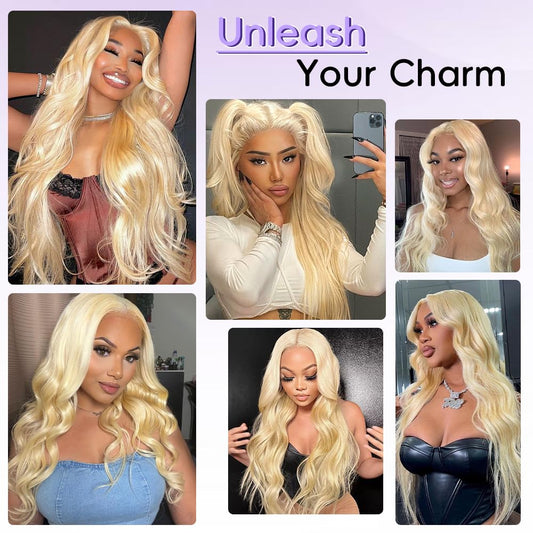 Body Wave #613 / Blonde Full HD Lace Wig