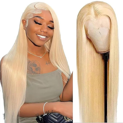 Straight #613 / Blonde 13x4 Lace Front Wig