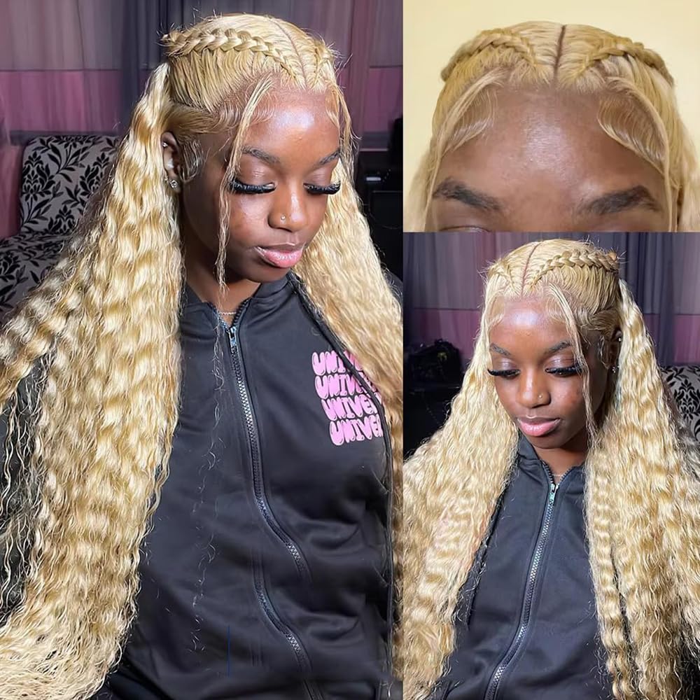 Curly #613 / Blonde 13x6 HD Lace Wig