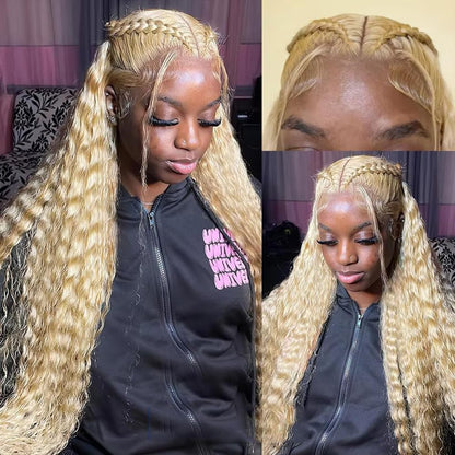 Curly #613 / Blonde 13x6 HD Lace Wig