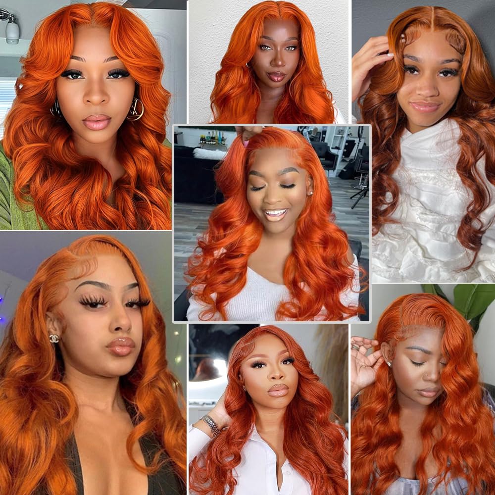 Body Wave Ginger 13x6 HD Lace Wig