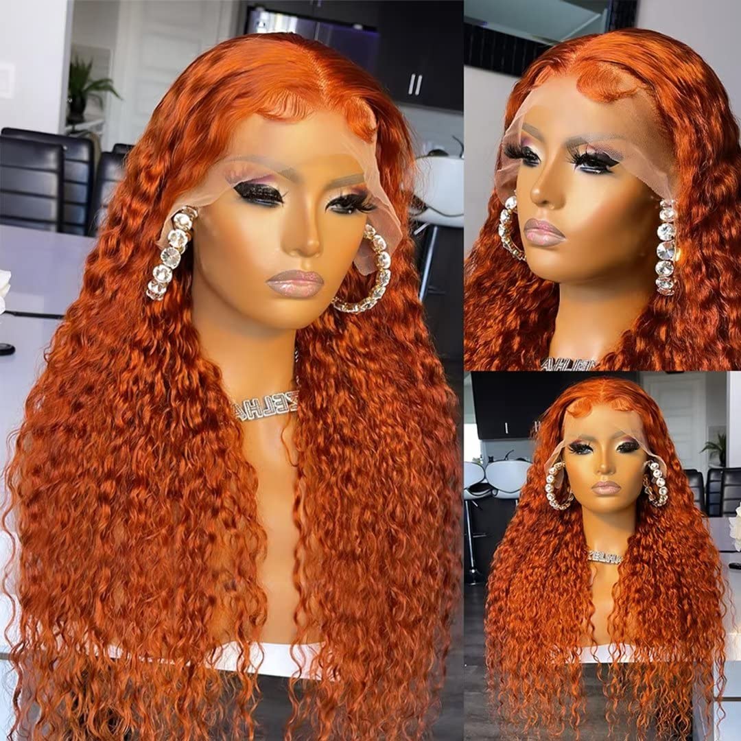 Curly Ginger 13x4 HD Lace Wig