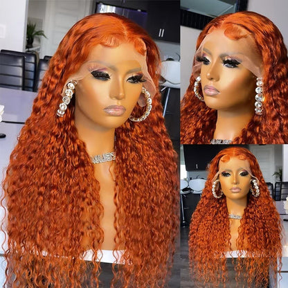 Curly Ginger 13x4 HD Lace Wig