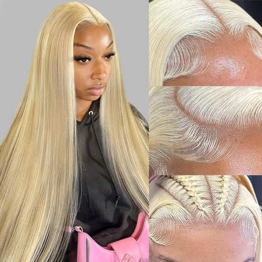 Straight #613 / Blonde Full HD Lace Wig