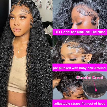 Curly 13x4 HD Lace Wig