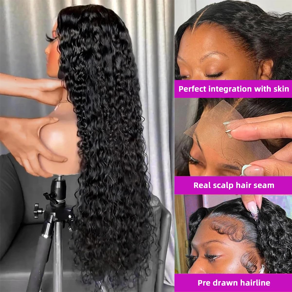Curly Full Lace Front Wig