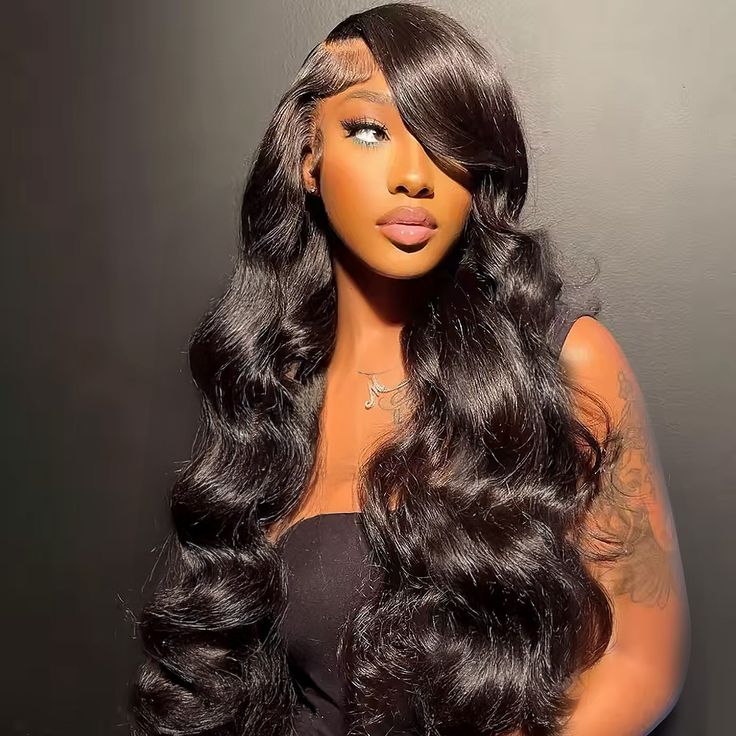 Affordable 250 Density Body Wave Glueless Half Wig Human Hair