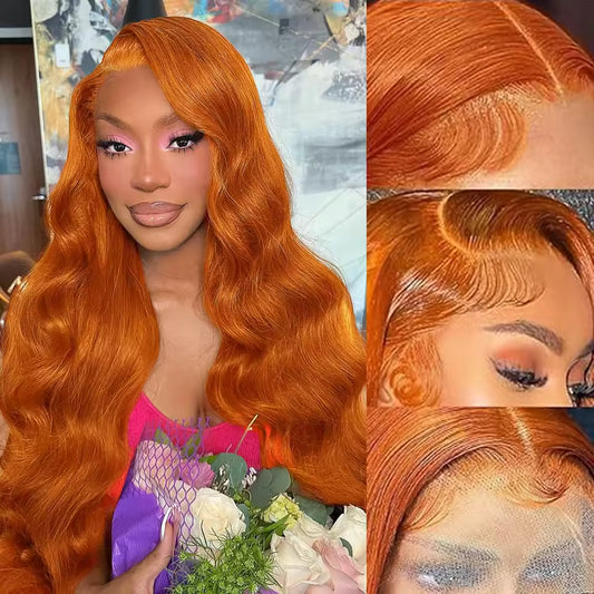 Body Wave Ginger Full Lace Front Wig
