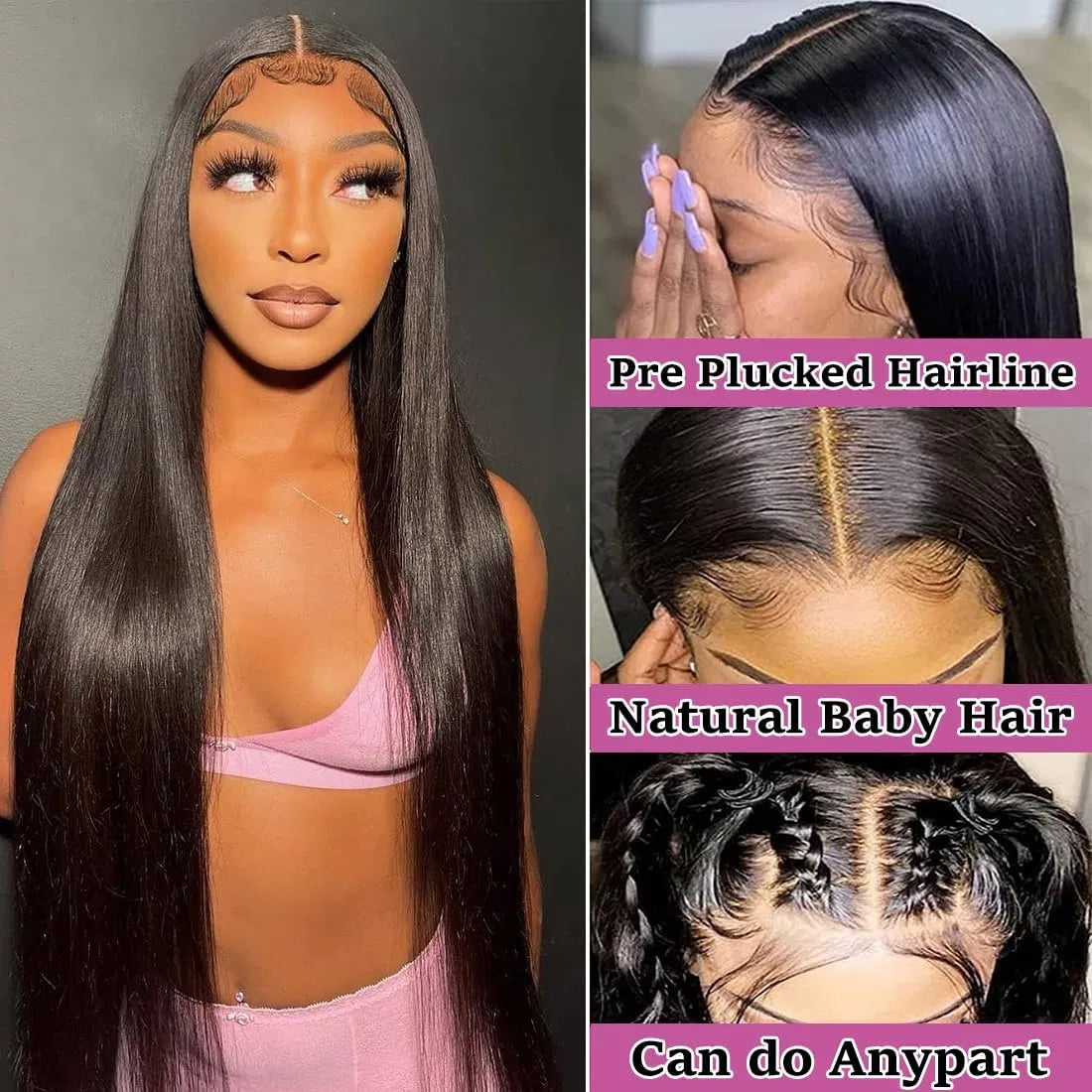 Straight 13x4 HD Lace Wig