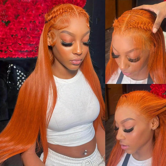 Straight Ginger Full HD Lace Wig