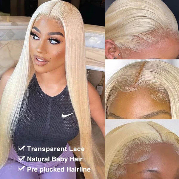Straight #613 / Blonde 13x6 HD Lace Wig
