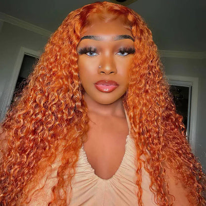 Curly Ginger 13x6 HD Lace Wig