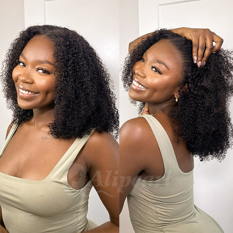 Influencer's Style-Big Curly Short Lace Front Wig 18inch 250% Density Glueless