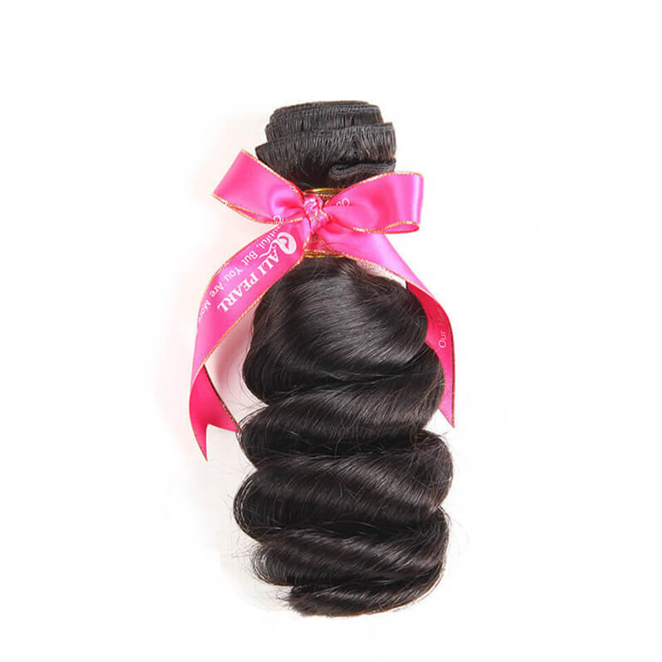 1 Bundle Loose Wave Unprocessed Alipearl Peruvian Hair
