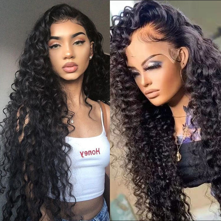 Wavy Lace Wig 13*4 Lace Front Wigs Loose Deep Hair Human Hair Wigs