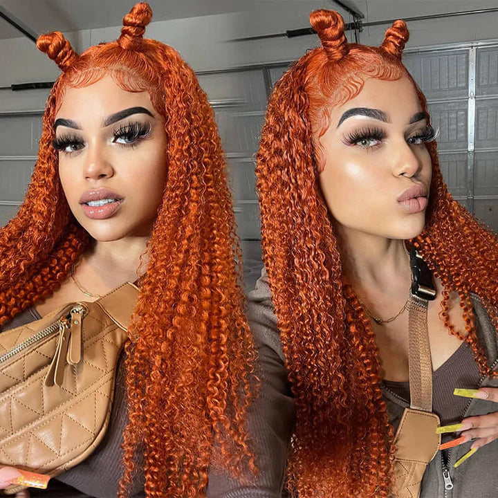 Curly Ginger 13x6 HD Lace Wig