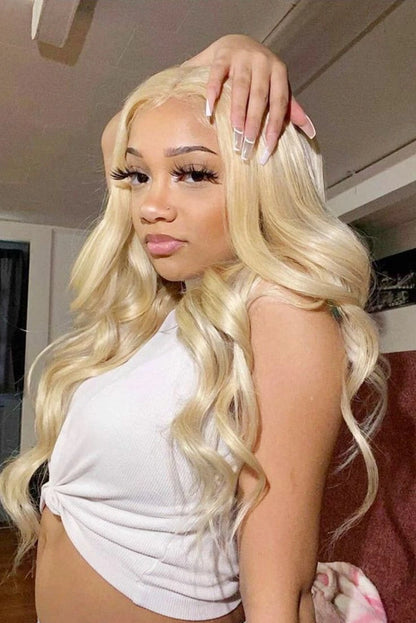 Body Wave #613 / Blonde Full Lace Front Wig